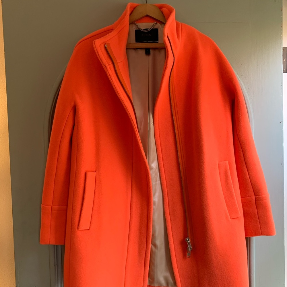 J. Crew Tall Stadium Cloth Cocoon Coat